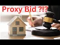 What is a Proxy Bid on Auction com