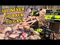 My First Battery Powered Chainsaw Ryobi Chainsaw Review