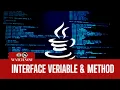 Tutorial 11 Interface Variable and Method Java Subhabrata Bhattacharjee