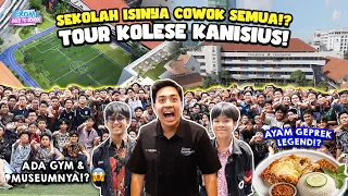 WOW! SEKOLAH INI MURIDNYA COWOK SEMUA, ADA GYM & MUSEUM!? 😱 | JEROME GOES TO SCHOOL KOLESE KANISIUS