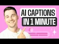 AI Subtitle Generator - Add Captions in SECONDS CapCut Alternative