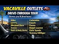 Vacaville Premium Outlets Drive-Through Nike Levi s Coach More
