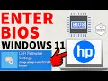How to Enter BIOS on HP PC or Laptop in Windows 11