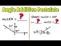Angle Addition Postulate