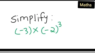 simplify-3 -2 3 how to simplify - 3 -2 3