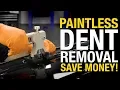 How to Remove Dents from a Truck Without Damaging the Paint - Paintless Dent Repair