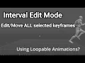 Cascadeur s Interval Edit Mode
