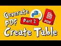 Generate PDF with Python - ReportLab