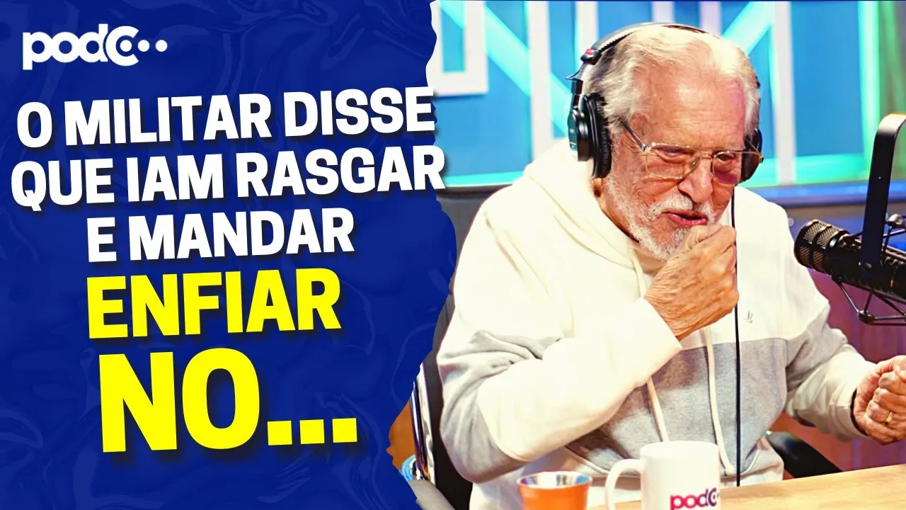 O DIA EM QUE OS MILITARES LEVARAM  CARLOS ALBERTO #PODCAST #CORTES #CELSOPORTIOLLI