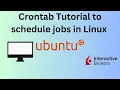 How to schedule Python Jobs with Crontab in Linux