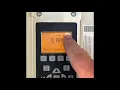 Pentair Intelliflo VSF pump time and date setting