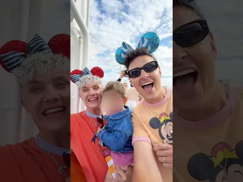 Taking our toddler on his first Disney Cruise 🐭😭