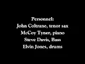 Mr Syms - John Coltrane