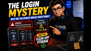 The Login Mystery Why Did the Update Break Everything with captions