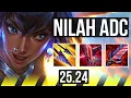 Lagu NILAH \u0026 Leona vs JHIN \u0026 Karma (ADC) | NA Master | 25.24