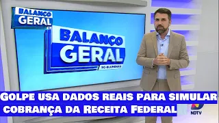 Golpe usa dados reais para simular cobrança da Receita Federal