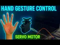 Control a Servo Motor with Just Your Palm Python Arduino Project