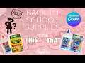 How to create custom school supplies in Canva Tutorial back to school