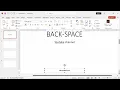 How to write superscript in PowerPoint mac footer