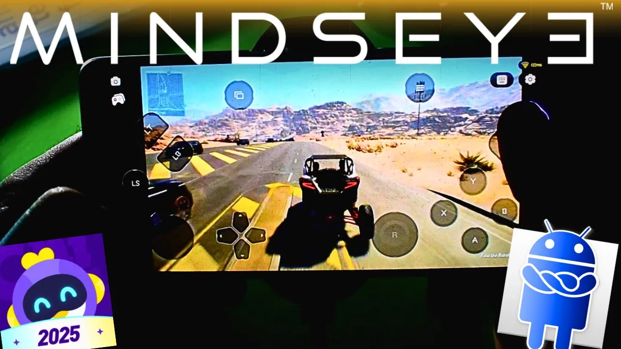 I tried the Mindseye game on cloud gaming Android!