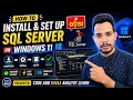 How to Install SQL Server Installation and configuration of SQL Server with SSMS