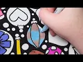 B-roll of christmas coloring blanket