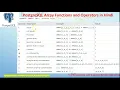 PostgreSQL Array Functions and Operators Concept of Arrays Declaration of Array Types VD