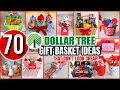 1 DOLLAR TREE GIFT IDEAS NEW last minute GIFT DIYs BASKETS 2024
