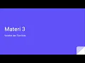 Materi 3 Variable dan Tipe Data Bahasa Pemrograman C