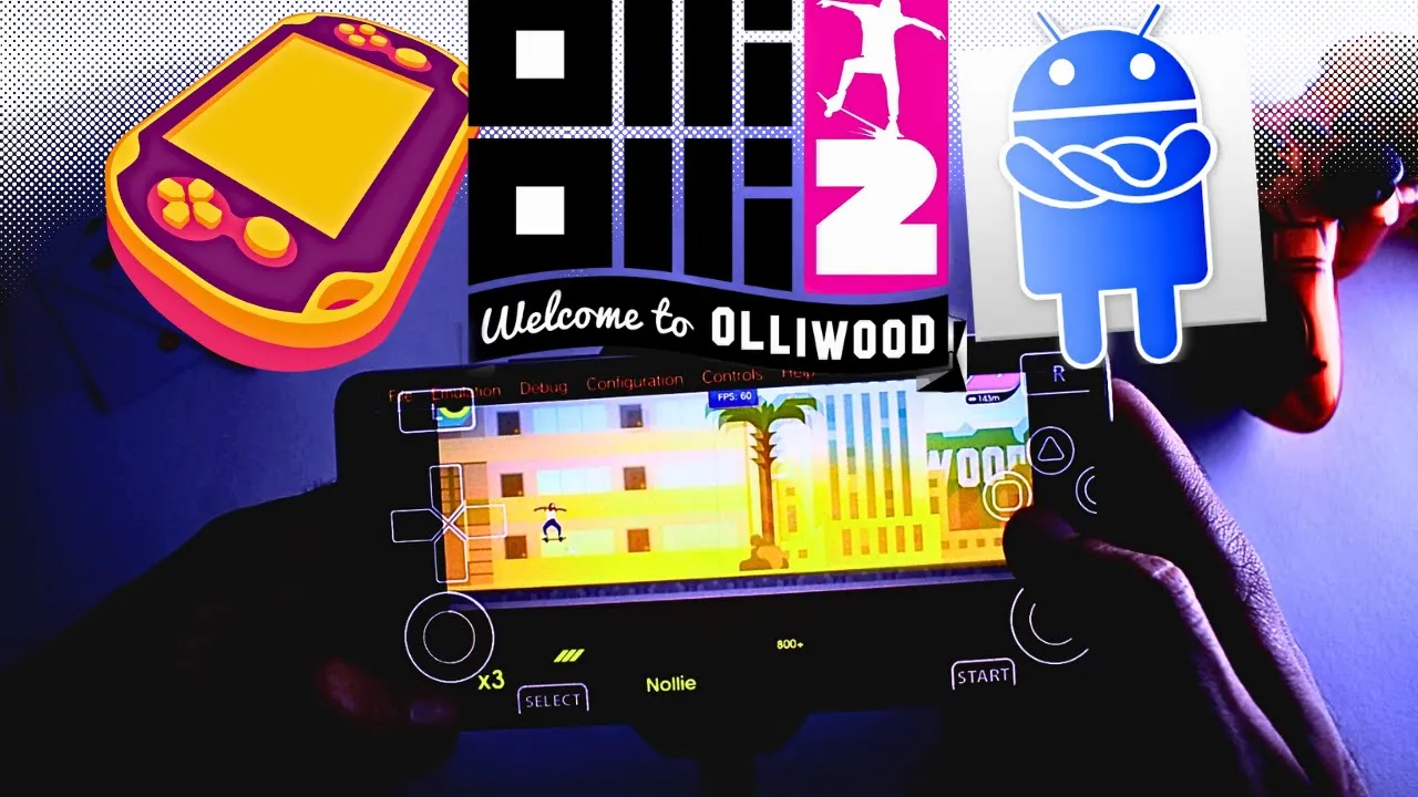 OlliOlli2: Welcome to Olliwood Android - Vita3k Android - PS Vita Emulator Android 2023