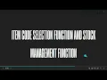 Technical Description - Vending Machine Summative Assessment 2