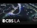 5 Freeway in Burbank shut down after suspect shoots police K9