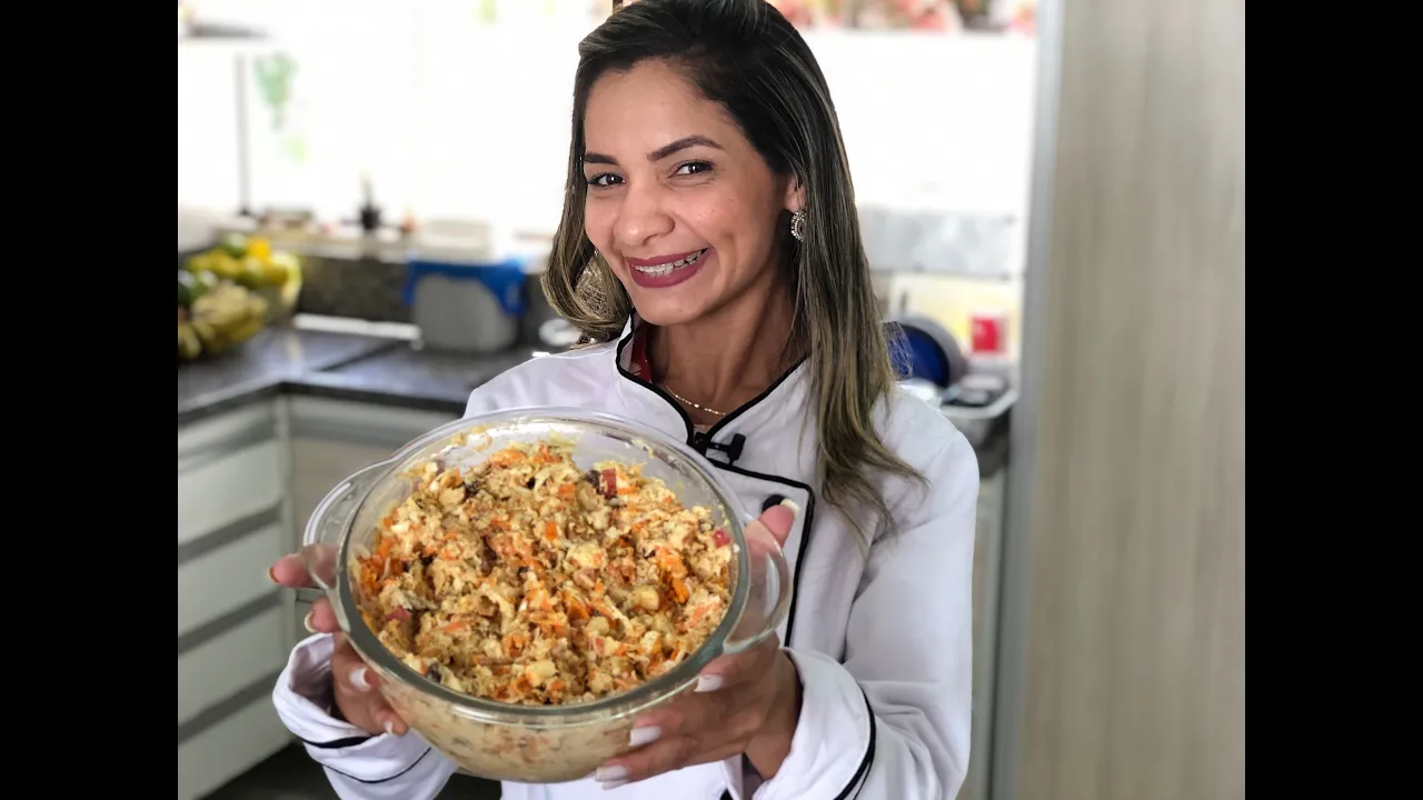 SALPICÃO DE FRANGO LIGHT {super fácil e delicioso} | Mamãe Vida Saudável #111