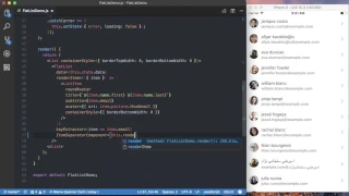How to use the FlatList Component - React Native Basics