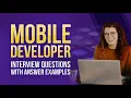 Mobile Developer Interview Questions with Answer Examples