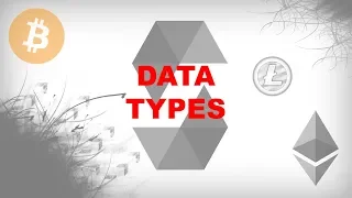 Data Types Create Blockchain Applications Using Solidity