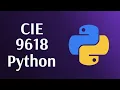 29 Exception Handling - AS and A Level Python Programming