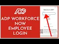 ADP Workforce Now Employee Login How to Login Sign In ADP Workforce Now Employee Portal Account