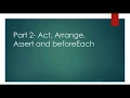 Part 2 - Arrange Act Assert and BeforeEach Angular Testing Tuotorial