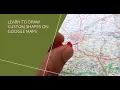 Distance tracker How to draw circle and custom shapes on google map in android kotlin