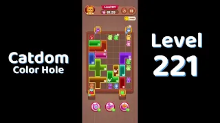 Catdom Color Hole Level 221 Screenshot