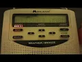 NOAA weather radio Winter storm watch with off the air and Blizzard Warning