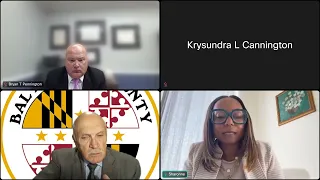 Baltimore County Board of Appeals Ricard McGee Jr Case number 25-250-SPHA Public Deliberation