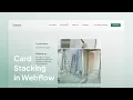 Coole Card Stacking Scroll Animation in Webflow mit CMS - Webflow Tutorial Deutsch