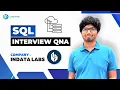 SQL Problem Asked in InData Labs SQL For Data Science