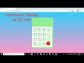 Calculator design using HTML CSS And JavaScript