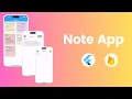 Note App Flutter Flutter Note App using Firebase