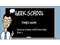 How Create ISO File From Disk Part 1 Windows 1