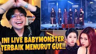 BABYMONSTER - 'DESERVE' (SBS Inkigayo) REACTION!!
