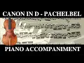 Download Lagu Canon in D, Johann Pachelbel, Piano accompaniment for violin